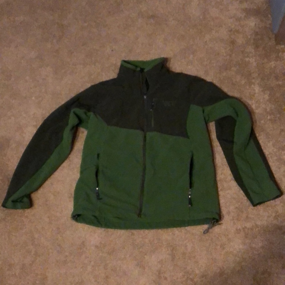 Mountain Hardwear Green Fleece Jacket Size XL